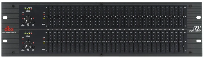 DBX 1231 Dual Channel 31-Band Graphic Equalizer