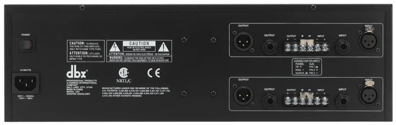 DBX 1231 Dual Channel 31-Band Graphic Equalizer - Image 2