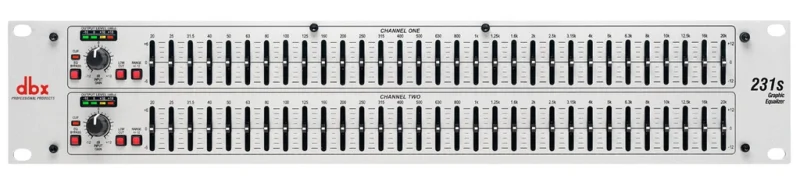DBX 231s Dual Channel 31-Band Equalizer