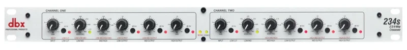 DBX 234s Stereo 2/3 Way, Mono 4-Way Crossover