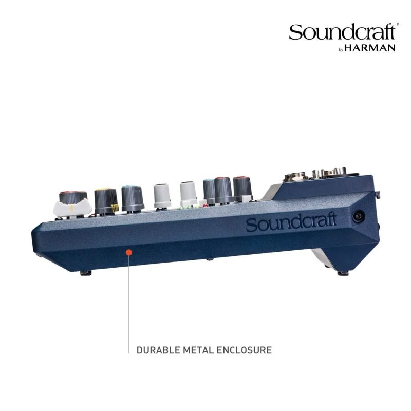 Soundcraft Notepad 8 Small-format Analog Mixing Console with USB I/O and Lexicon Effects - Image 2