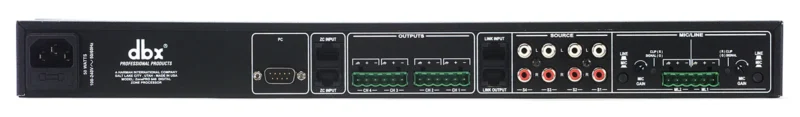 DBX ZonePRO 641 6x4 Digital Zone Processor - Image 2