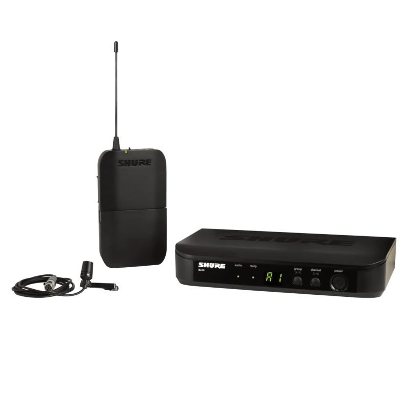 Shure BLX14UK/CVLX-K14 Wireless Presenter System with CVL Lavalier Microphone