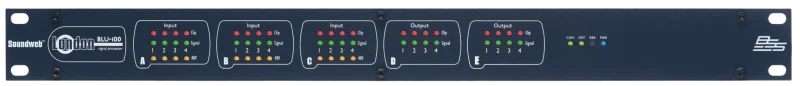 BSS Audio BLU-100 12x8 Signal Processor with BLU link