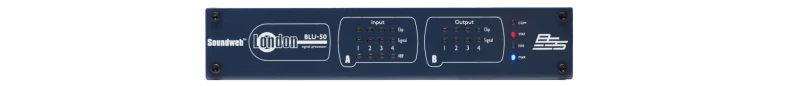 BSS Audio BLU-50  4x4 Signal Processor with BLU link