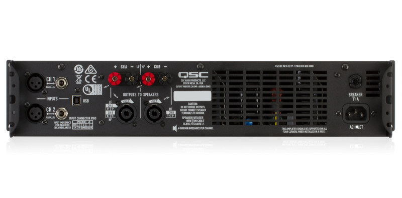 QSC GXD 8 Professional Power Amplifiers - Image 2