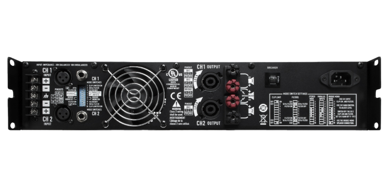 QSC RMX 850a Two-Channel Power Amplifier - Image 2