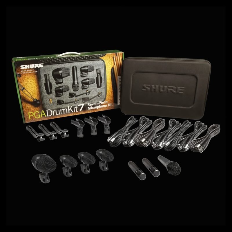 Shure PGADRUMKIT7 7PC DRUMKIT PGA52, 57, 56(X3), 81(X2)