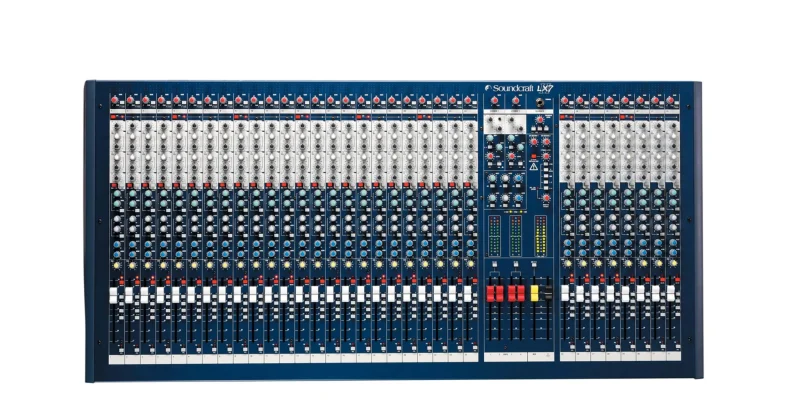 Soundcraft LX7ii-32 Multi-Purpose 32 Channel Live Sound Mixer with GB30 Mic Preamps - Image 3