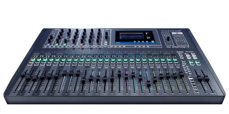 Soundcraft Si Impact 80-input Digital Mixing Console and 32-in/32-out USB Interface and iPad Control - Image 2