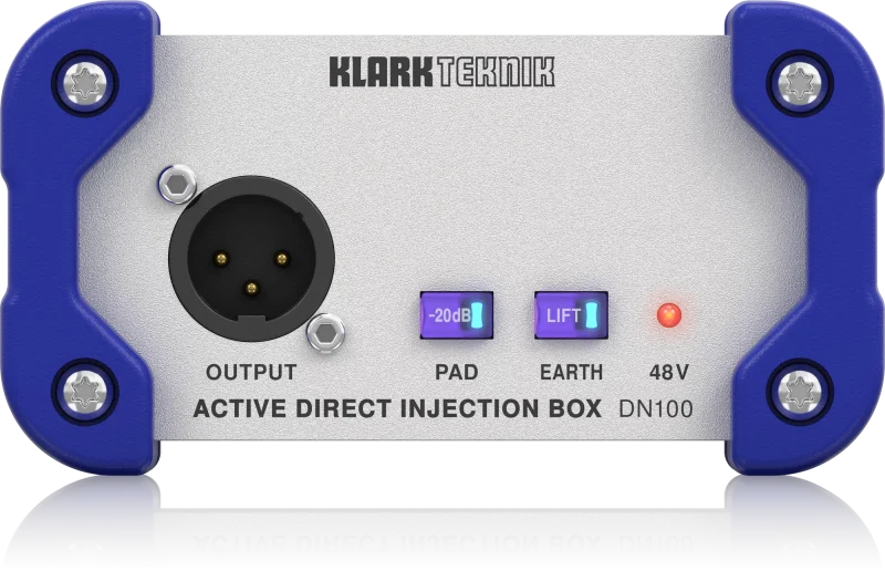 Klark Teknik DN100 V2 Active DI Box with Extended Dynamic Range - Image 3