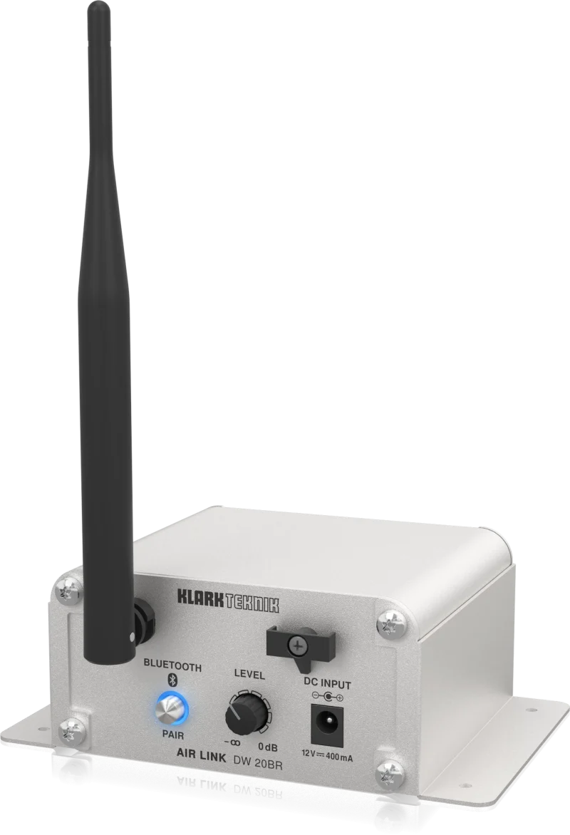 Klark Teknik DW 20BR Bluetooth Wireless Stereo Receiver for High-Performance Stereo Audio Broadcasting - Image 6