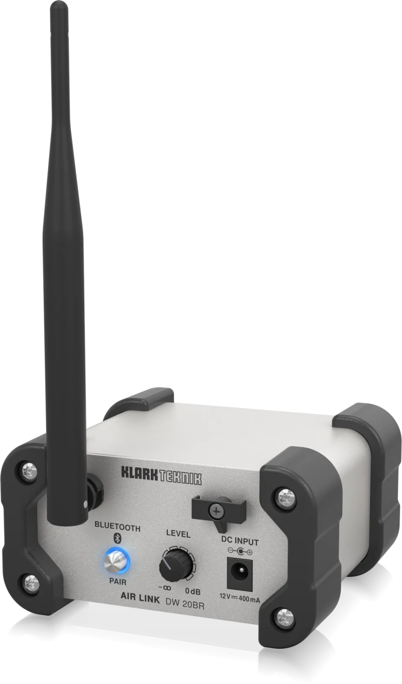 Klark Teknik DW 20BR Bluetooth Wireless Stereo Receiver for High-Performance Stereo Audio Broadcasting - Image 3