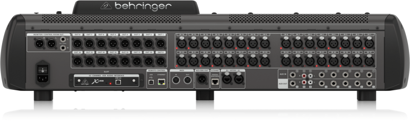 Behringer X32 40-Input, 25-Bus Digital Mixing Console with 32 Programmable MIDAS Preamps, 25 Motorized Faders, Channel LCD’s, 32-Channel Audio Interface and iPad/iPhone Remote Control - Image 3