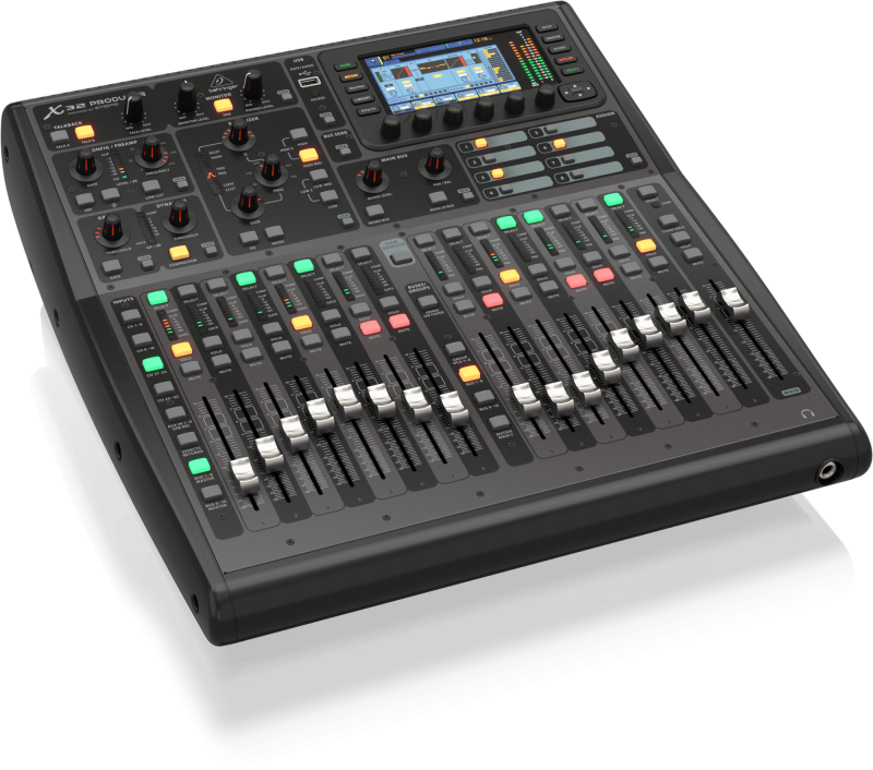 Behringer X32 Rack Producer 40-Input, 25-Bus Rack-Mountable Digital Mixing Console with 16 Programmable Midas Preamps, 17 Motorized Faders, 32-Channel Audio Interface and iPad/iPhone Remote Control - Image 2