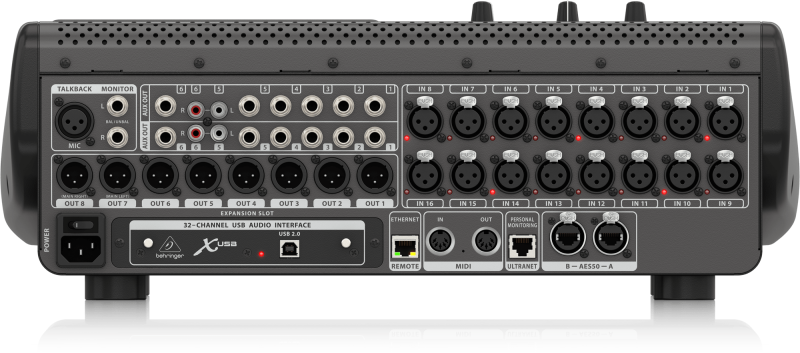 Behringer X32 Rack Producer 40-Input, 25-Bus Rack-Mountable Digital Mixing Console with 16 Programmable Midas Preamps, 17 Motorized Faders, 32-Channel Audio Interface and iPad/iPhone Remote Control - Image 3