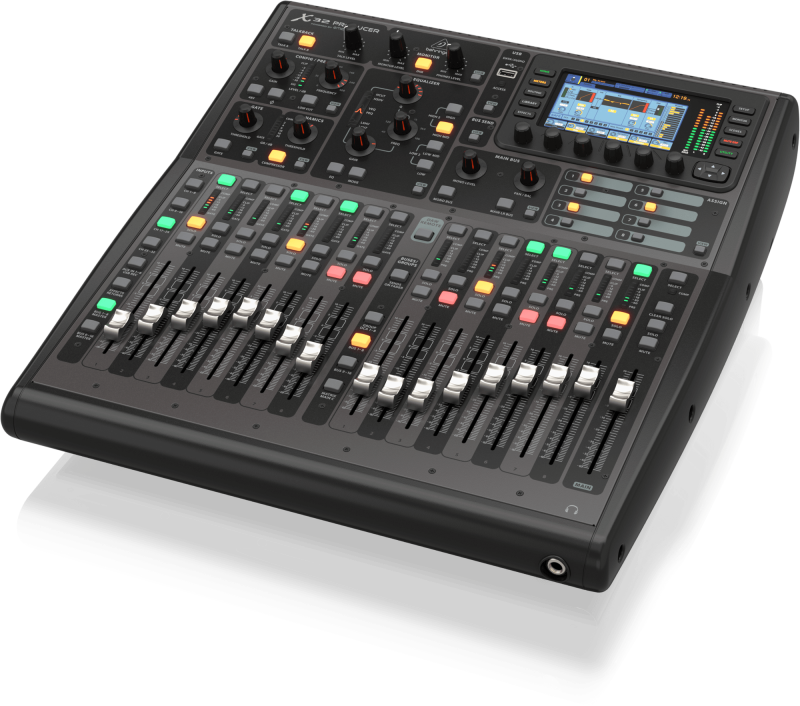 Behringer X32 Rack Producer 40-Input, 25-Bus Rack-Mountable Digital Mixing Console with 16 Programmable Midas Preamps, 17 Motorized Faders, 32-Channel Audio Interface and iPad/iPhone Remote Control - Image 4