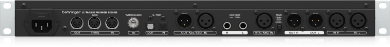 Behringer DEQ2496 Ultra-High-Precision 24-Bit/96 kHz Equalizer, Analyzer, Feedback Destroyer and Mastering Processor - Image 5