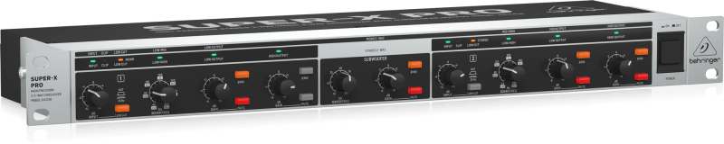 Behringer CX2310 High-Precision Stereo 2-Way/Mono 3-Way Crossover with Subwoofer Output Product Features - Image 2
