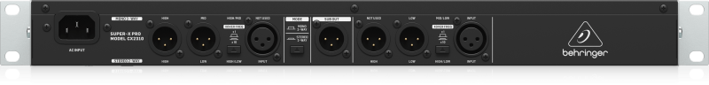 Behringer CX2310 High-Precision Stereo 2-Way/Mono 3-Way Crossover with Subwoofer Output Product Features - Image 3