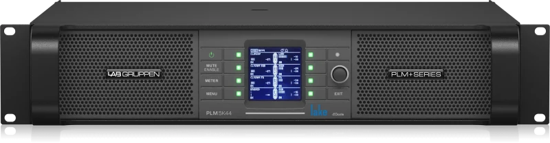 Lab Gruppen PLM 5K44 5,000 Watt Amplifier with 4 Flexible Output Channels, Lake Digital Signal Processing and Digital Audio Networking for Touring Applications - Image 4