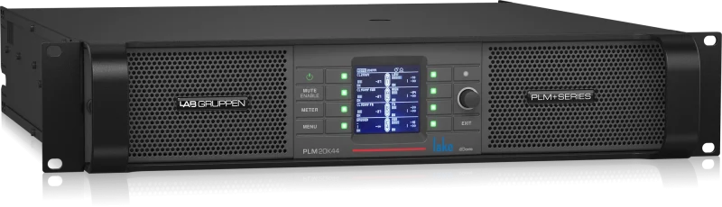 Lab Gruppen PLM 20K44 SP 20,000 Watt Amplifier with 4 Flexible Output Channels on Industry-Standard Twist-Lock Speaker Connectors, Lake Digital Signal Processing and Digital Audio Networking for Touring Applications - Image 2