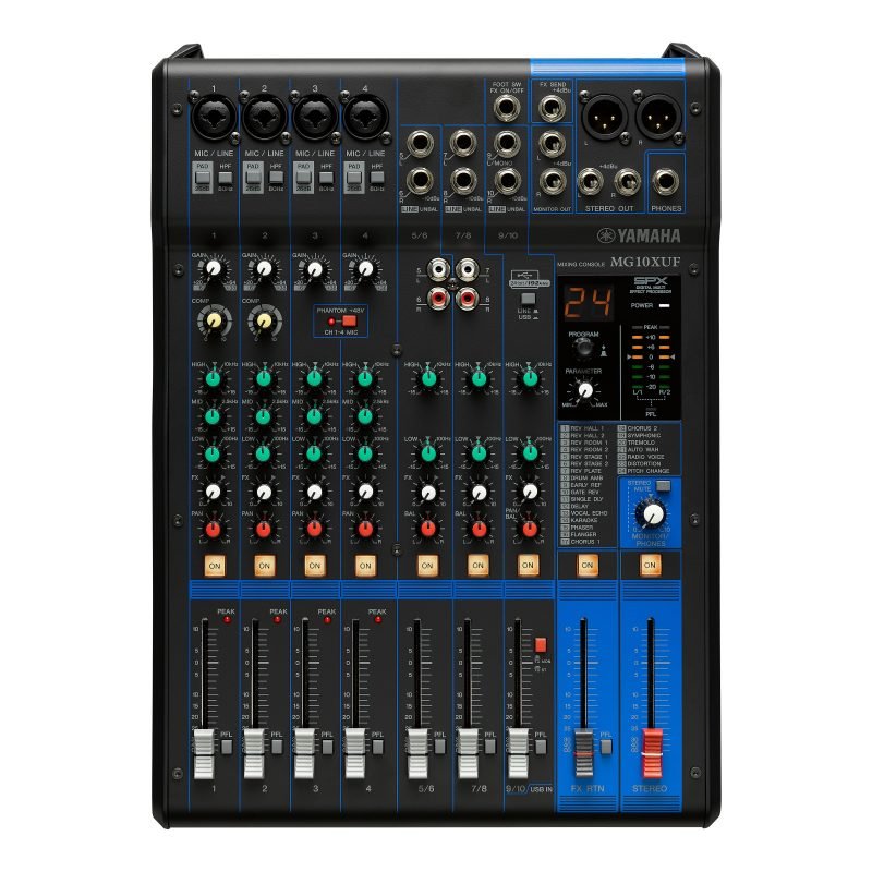 Yamaha MG10XUF 10-Channel Analog Mixer - Image 2