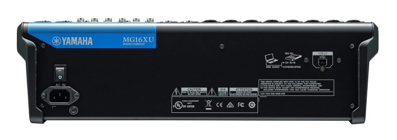 Yamaha MG16XU 16-Channel, Mic Preamps, Pad Switch, Analog Mixing Console - Image 4