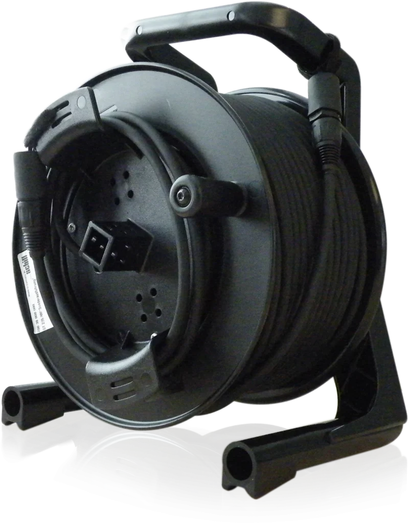 Klark Teknik NCAT5E-50M Tour-Grade Ruggedised and Screened Cat5e Network Cable (50 Metre Reel) - Image 2