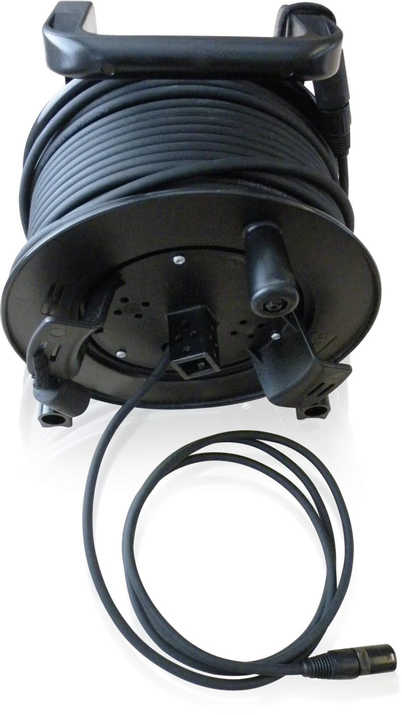 Klark Teknik NCAT5E-50M Tour-Grade Ruggedised and Screened Cat5e Network Cable (50 Metre Reel) - Image 4
