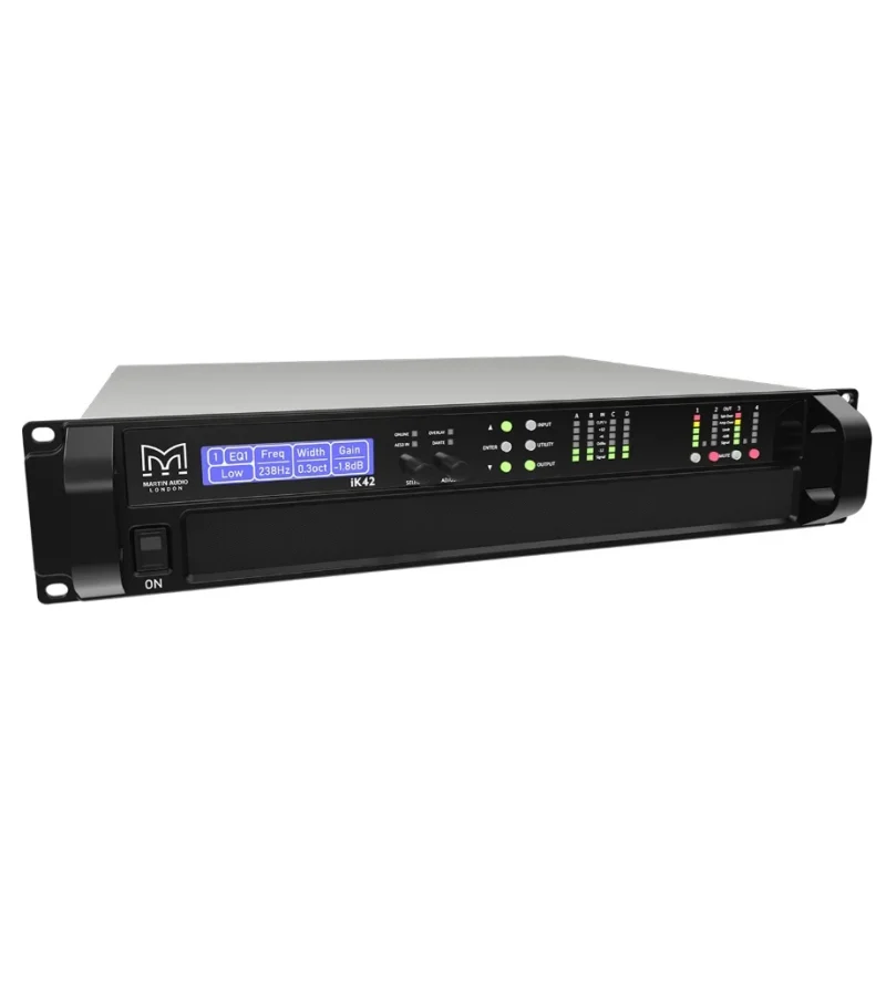 Martin Audio iKON iK42 DANTE Four-channel 20,000W Class D Power Amplifier