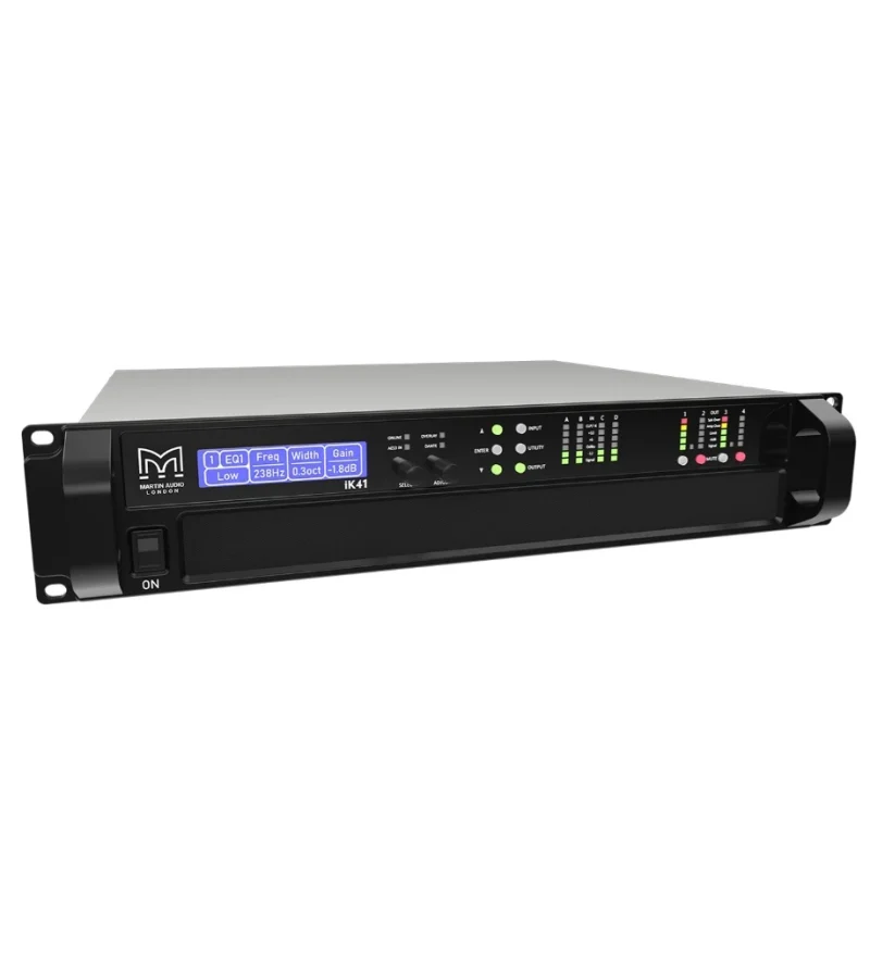 Martin Audio iKON iK41 DANTE Four-channel 6,000W Class D Power Amplifier
