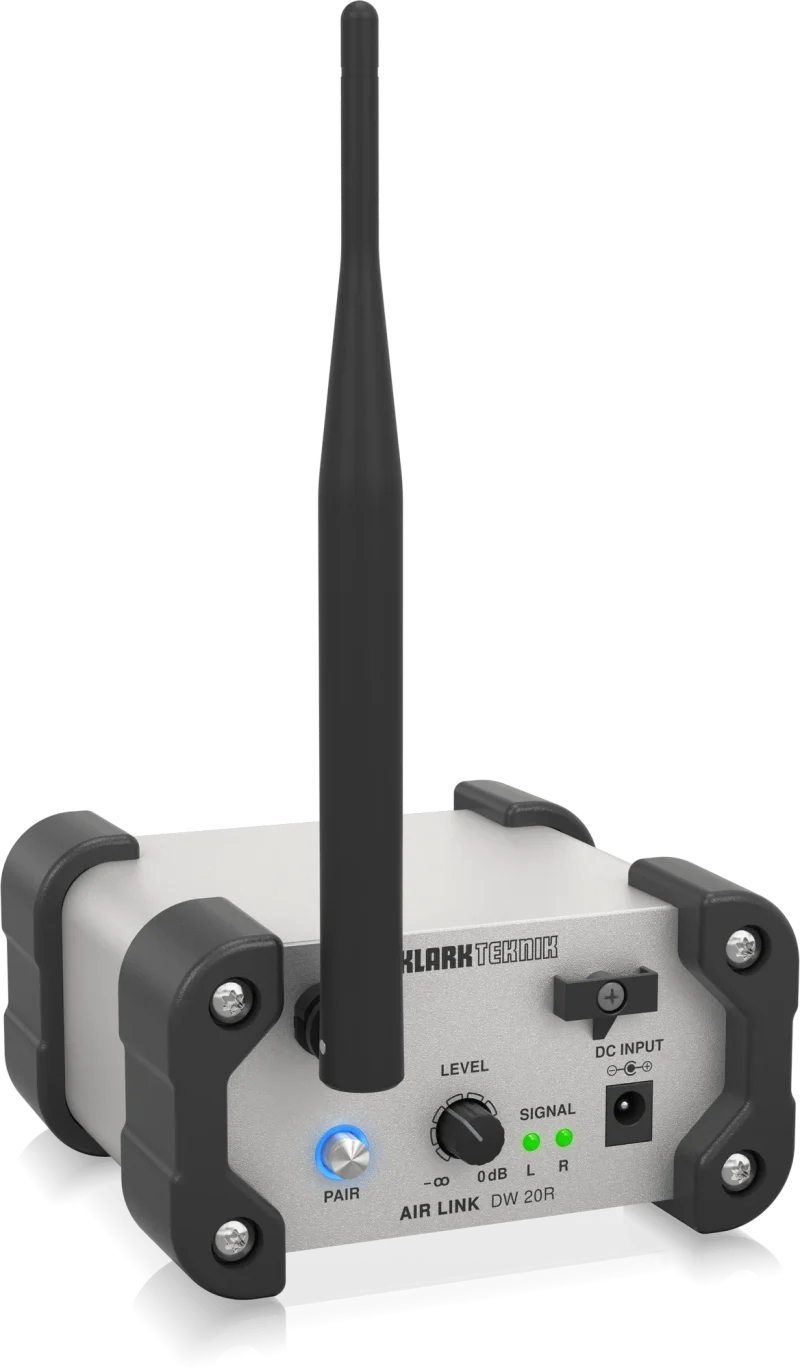 Klark Teknik DW 20R 2.4 GHz Wireless Stereo Receiver for High-Performance Stereo Audio Broadcasting - Image 3