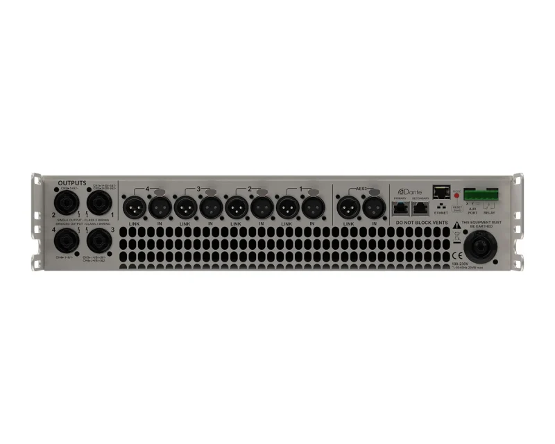 Martin Audio iKON iK41 DANTE Four-channel 6,000W Class D Power Amplifier - Image 2