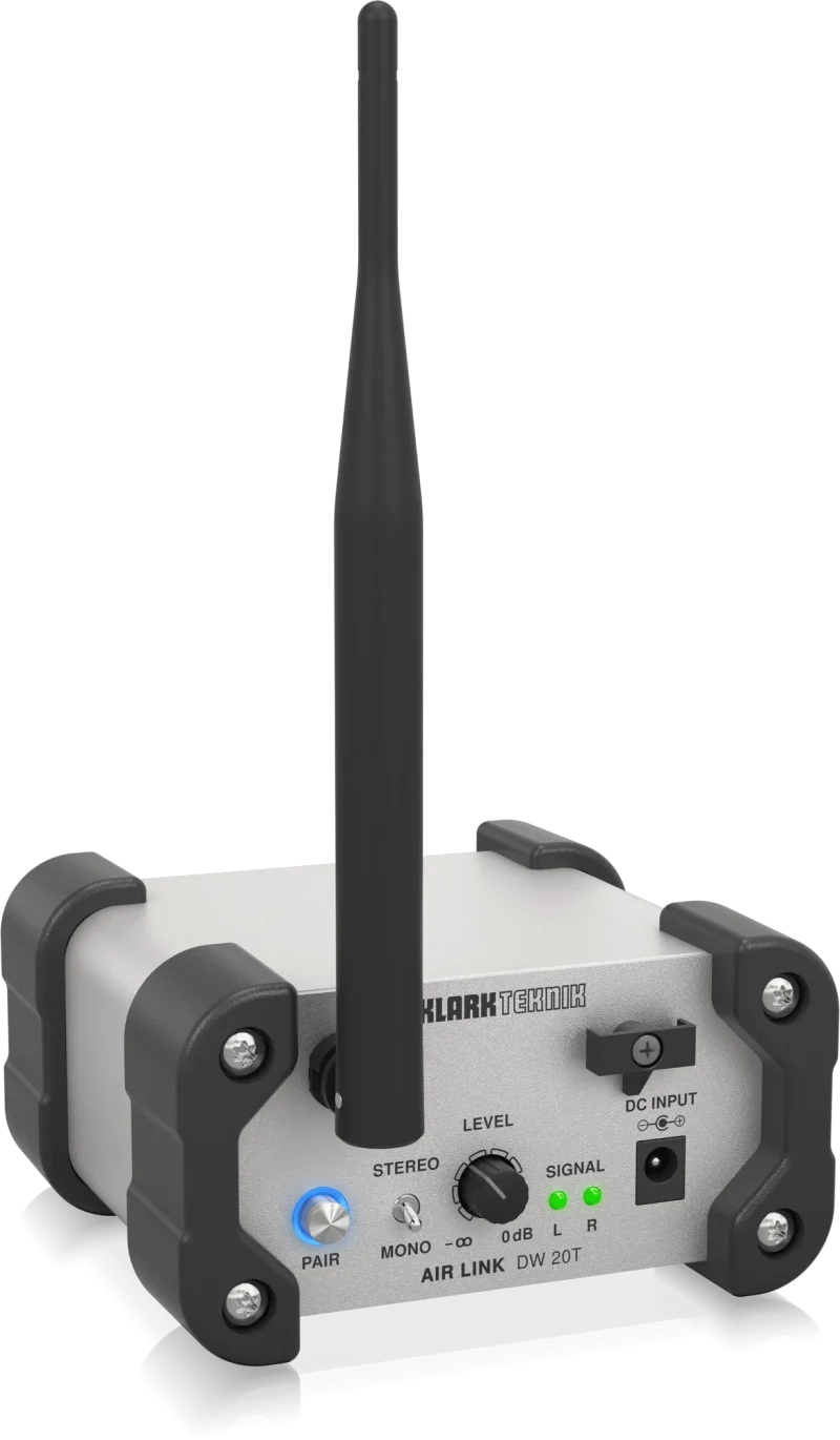 Klark Teknik DW 20T 2.4 GHz Wireless Stereo Transmitter for High-Performance Stereo Audio Broadcasting - Image 4