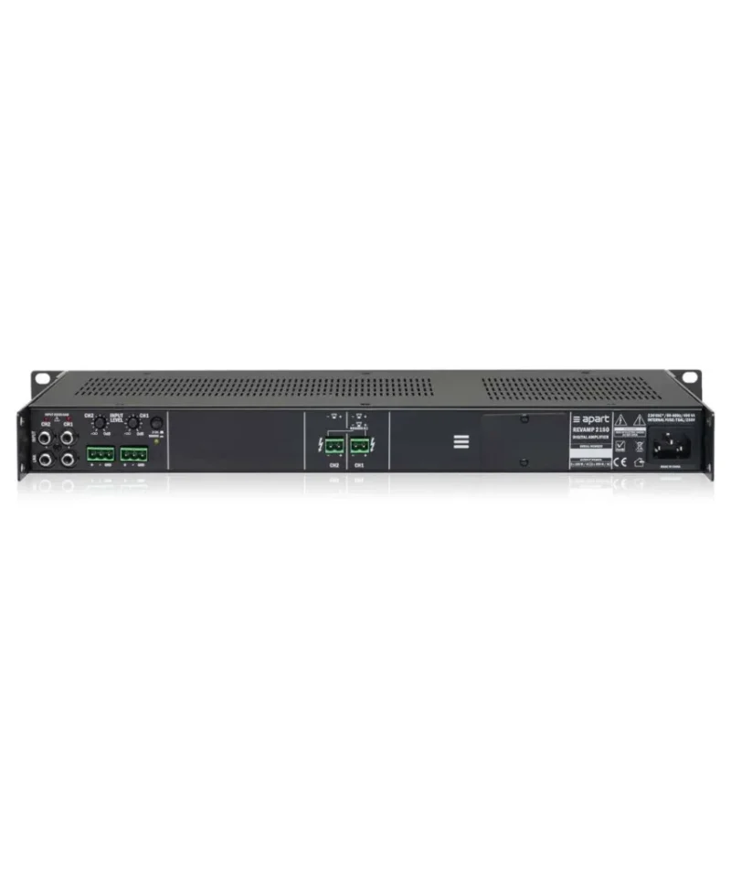 Biamp REVAMP2150 Stereo Digital amplifier, convection cooled - Image 2
