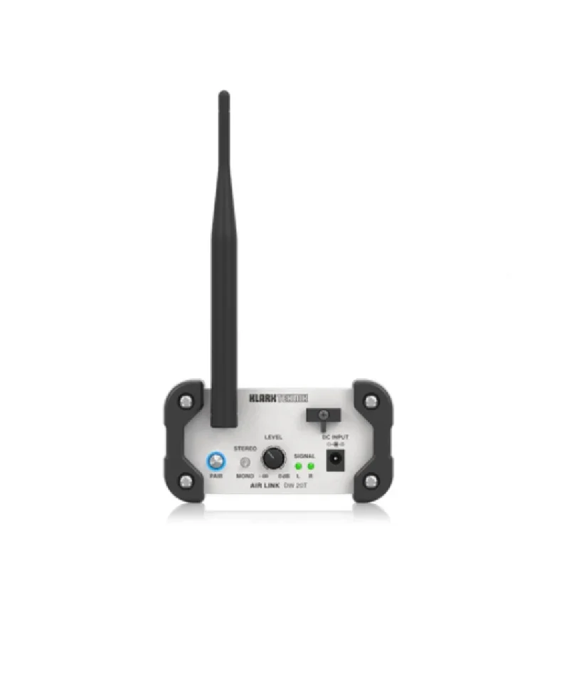 Klark Teknik DW 20T 2.4 GHz Wireless Stereo Transmitter for High-Performance Stereo Audio Broadcasting