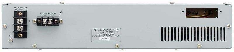TOA VP-2241 Power Amplifier 1 x 240W - Image 2