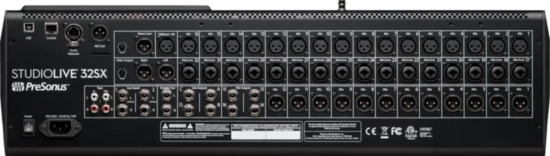 PreSonus StudioLive 32SX 32-channel Digital Mixer - Image 5