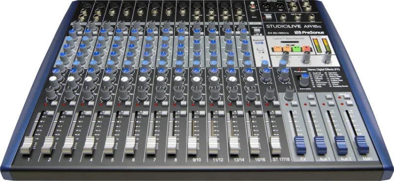 PreSonus StudioLive AR16c Mixer and Audio Interface with Effects - Image 2