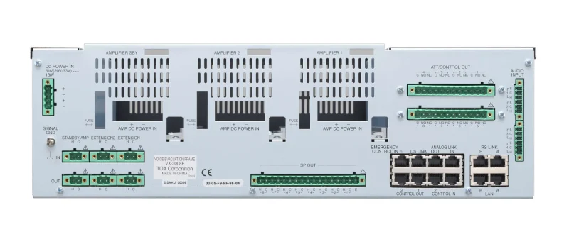 TOA VX-3008F Voice Evacuation Frame - Image 2