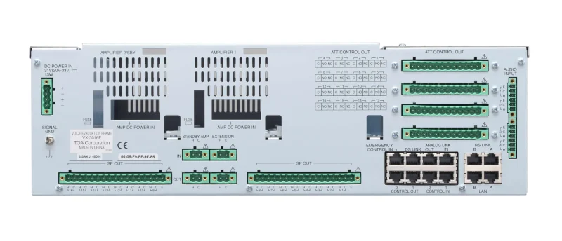 TOA VX-3016F Voice Evacuation Frame - Image 2