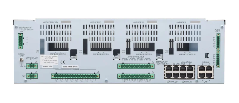 TOA VX-3004F Voice Evacuation Frame - Image 2
