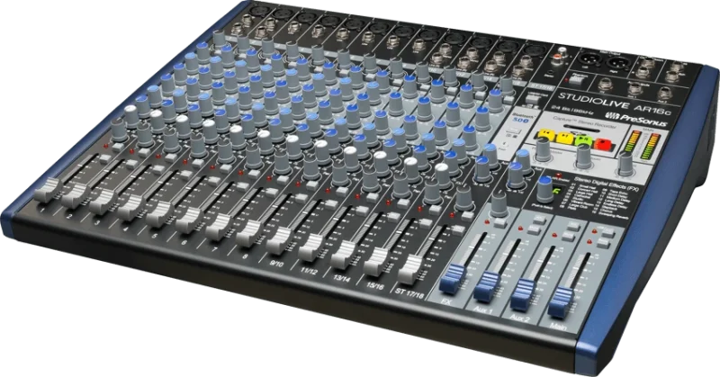 PreSonus StudioLive AR16c Mixer and Audio Interface with Effects - Image 3